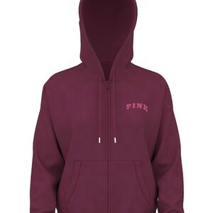 PINK Victoria's Secret Maroon Hoodie